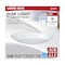 Nuvo 7-Inch LED Disk Light - 5-CCT Selectable 27K/3K/35K/4K/5K - White Finish 62/1801 - alternate 2
